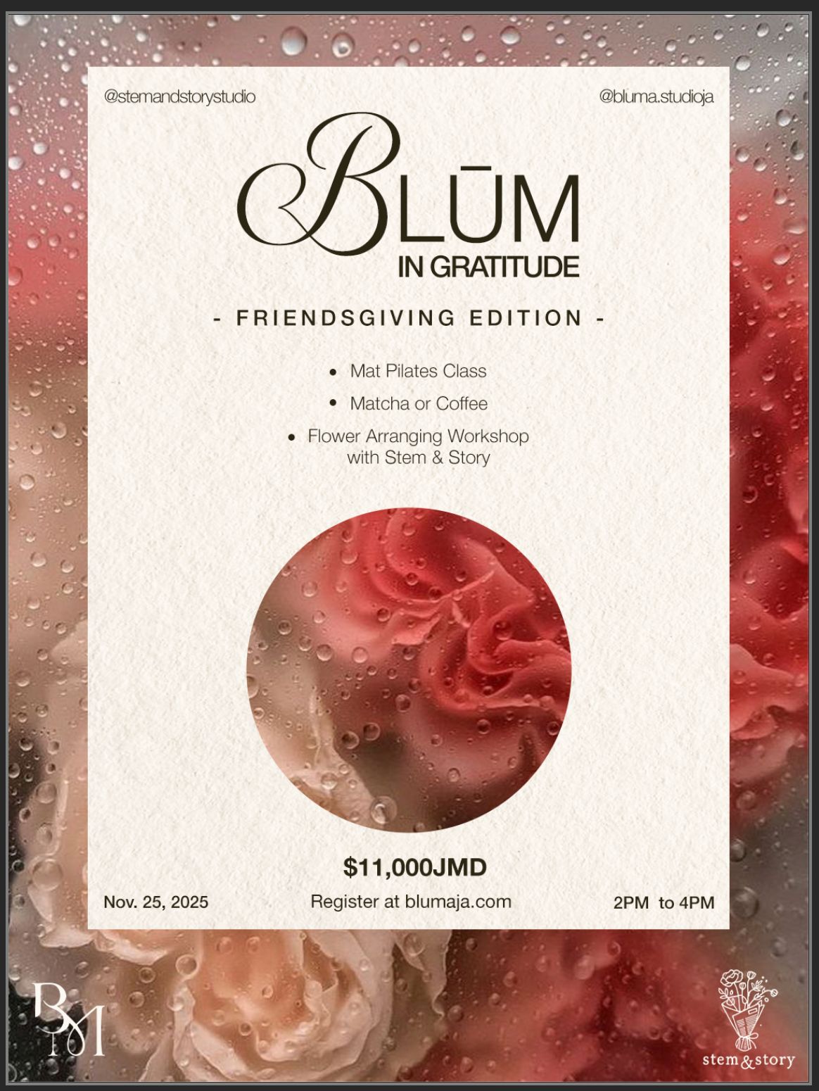 Blūm in Gratitude - Friendsgiving Edition